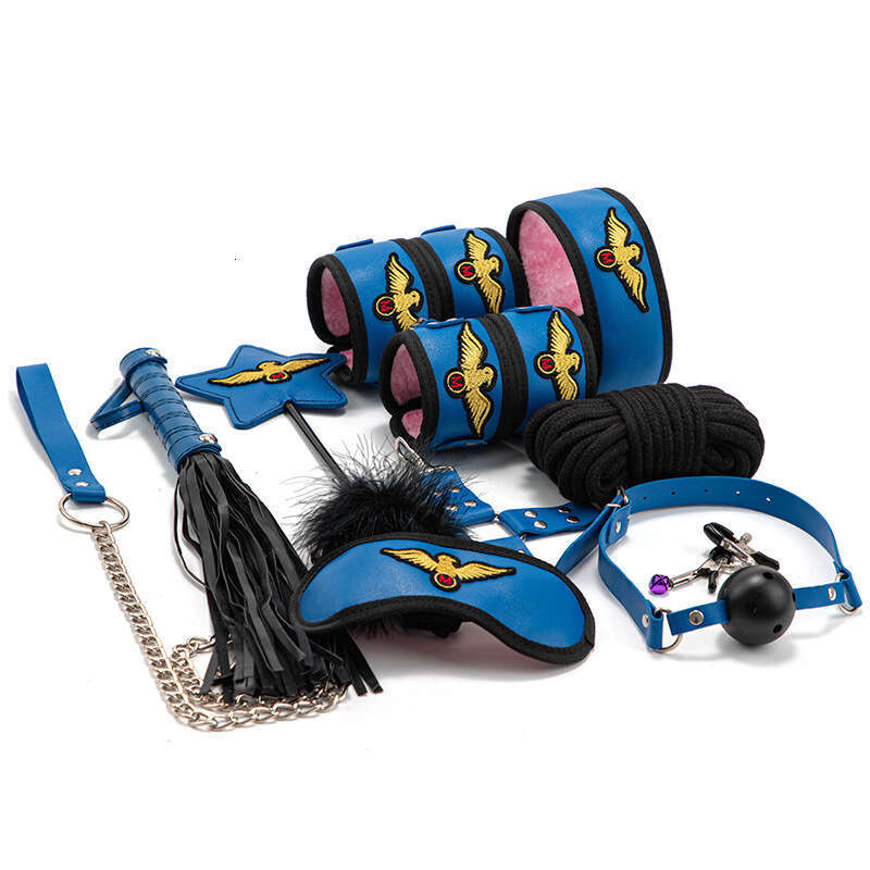 SM Sex Props Ten piece Set Nurse Role Play Binding Training Handcuffs Traction Collar Adult Supplies Delivery