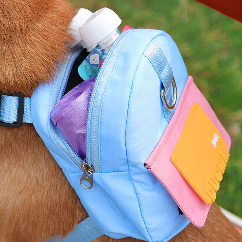 Cartoon Bag Outdoor Travel Dog Small Backpack Pet Supplies