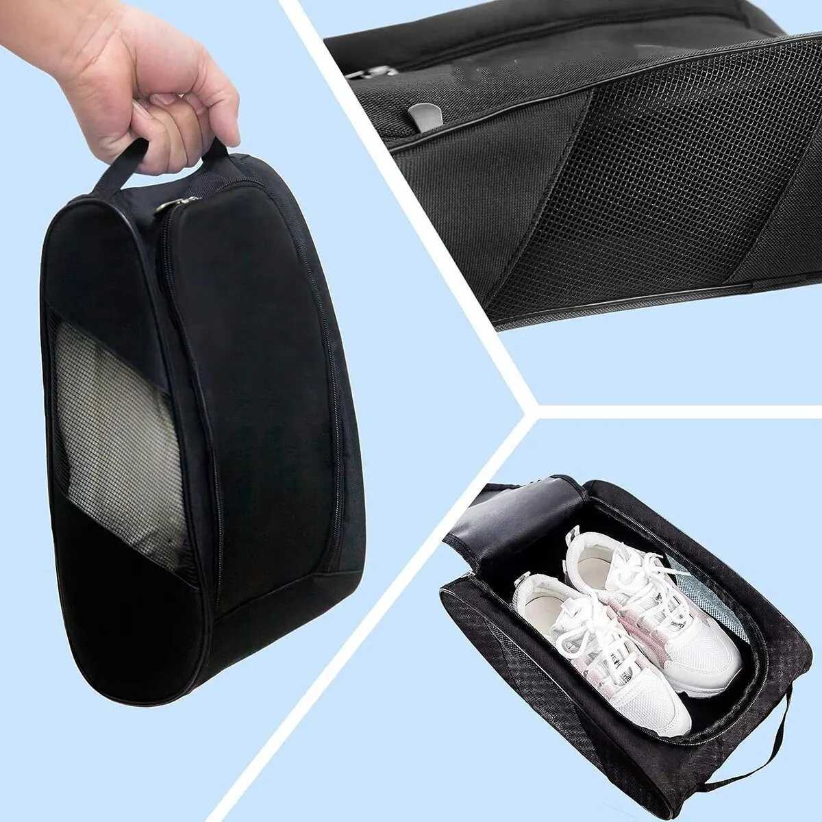 Portable football boot bag golf football shoe bag W240921