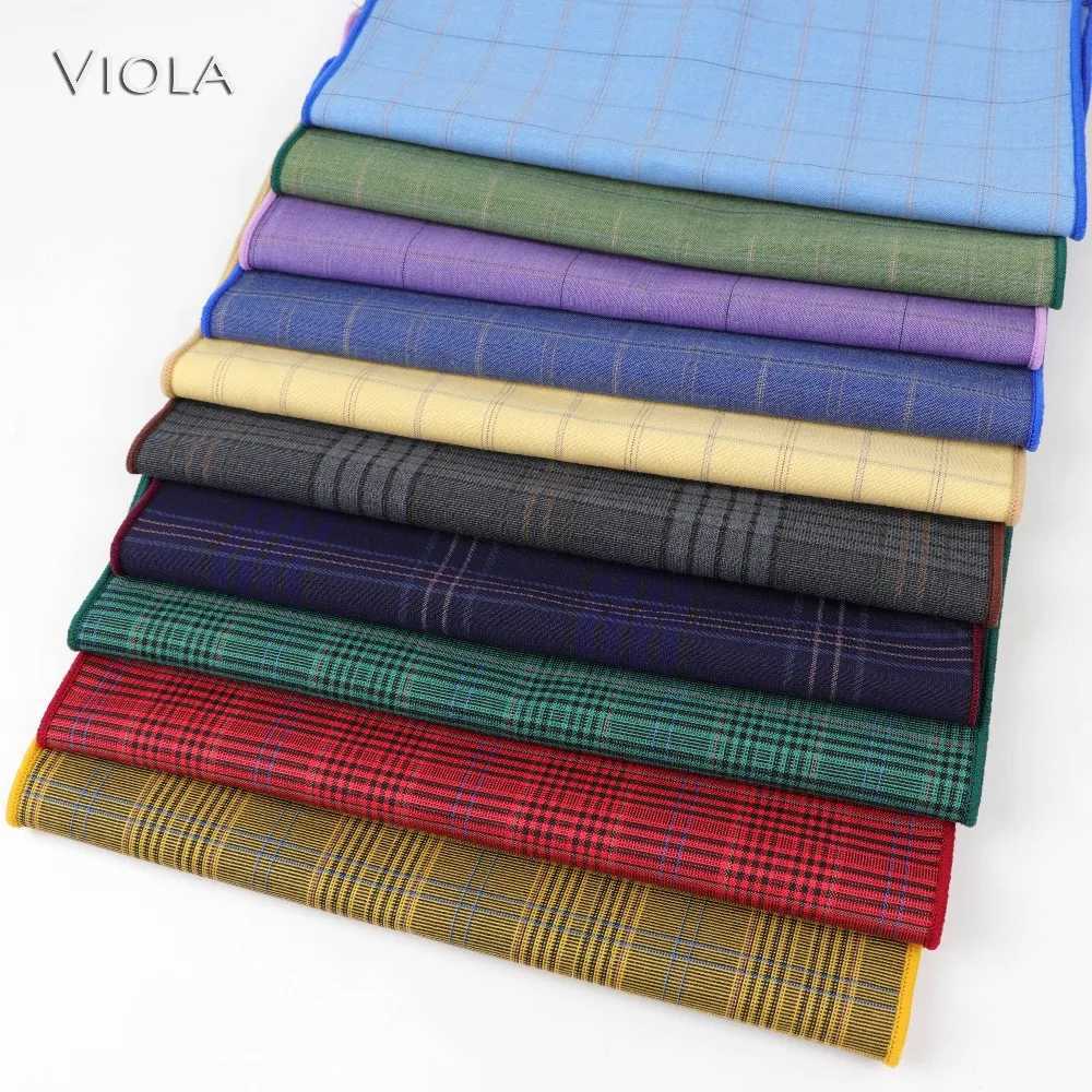 Fashion hot bar grid Hanji level pocket square fashion helm mens set evening dress bow party accessories gift quality W240921