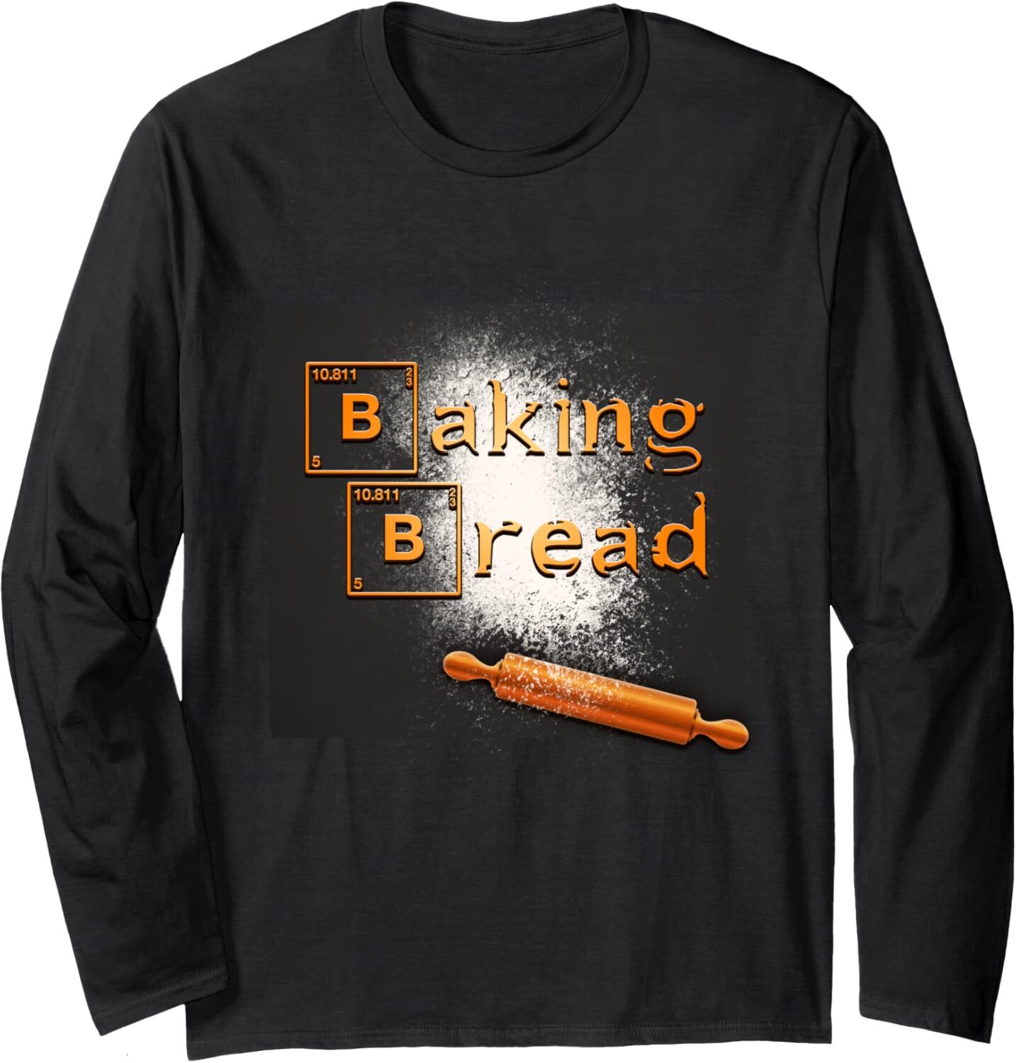 Long Sleeve Shirts for Men sweatshirt Baking Bread Funny Comical for cooker Foodie Baker Long Sleeve Tee Streetwear Casual tops clothes fashion