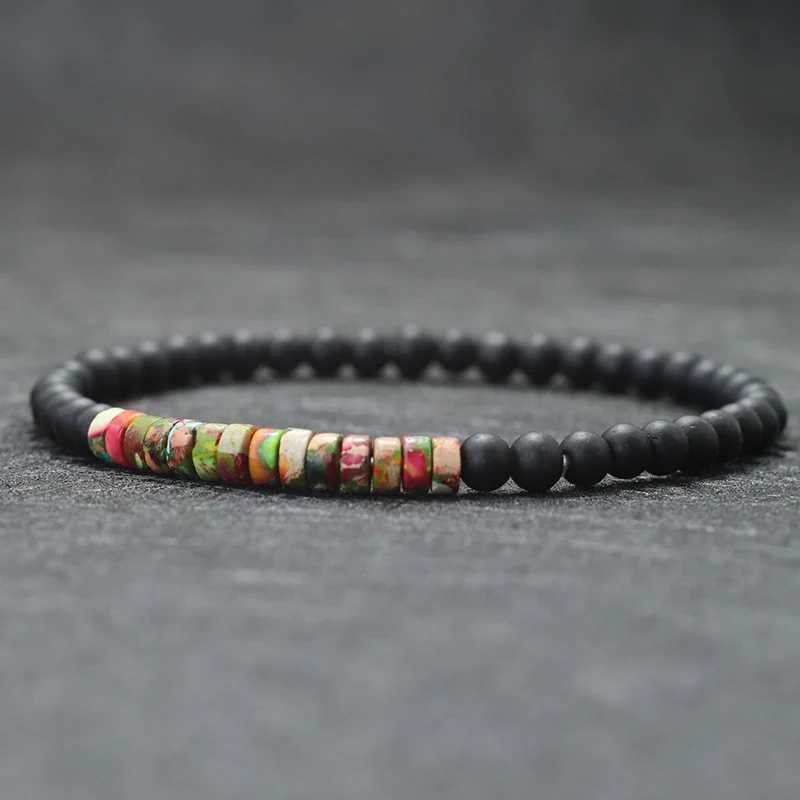 Bohemian 4mm Stone Bracelet Men Women Grade A Emperor Beads Meditation Healing Braclet Couple Braslet Gifts For Lovers PulseriaX240921