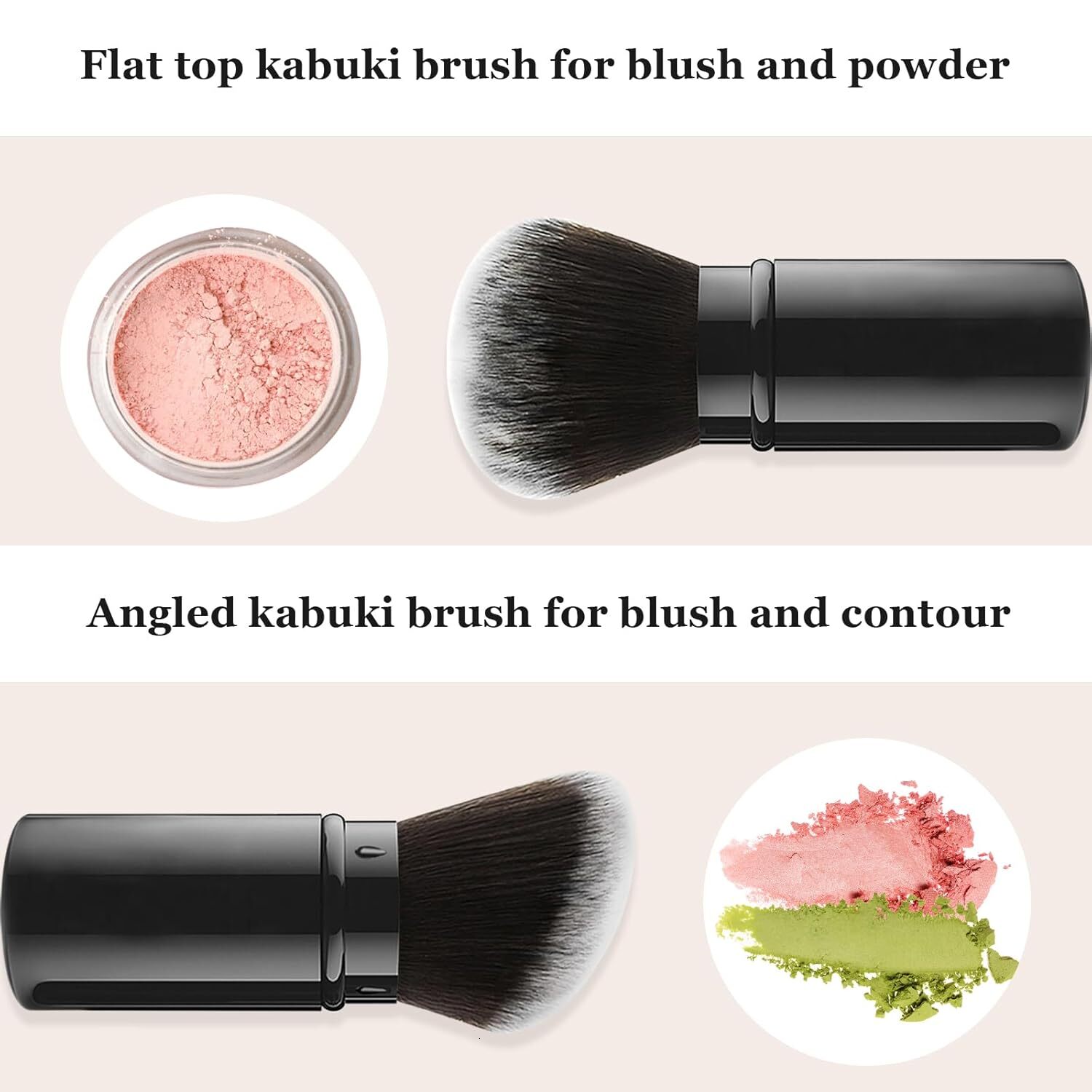 retractable spray gun kabuki brush suitable for all facial makeup and liquid foundation suitable for liquid face cream and foundation makeup aluminum 