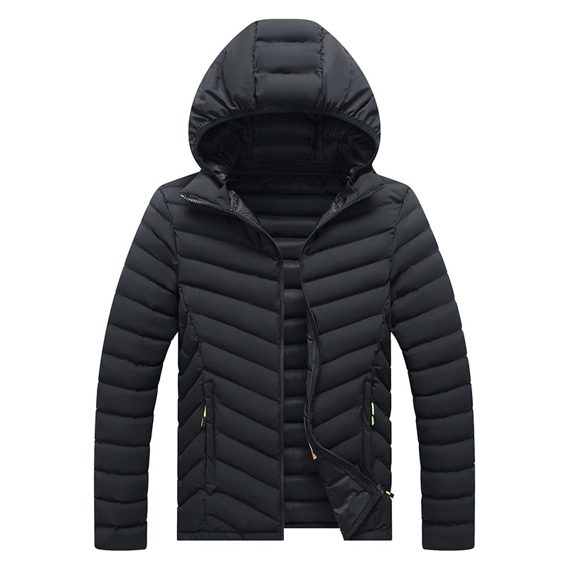Men Casual Winter New Windproof Thick Warm Parka Coat Mens Brand Outwear Hooded Waterproof Parkas Jacket Male Top