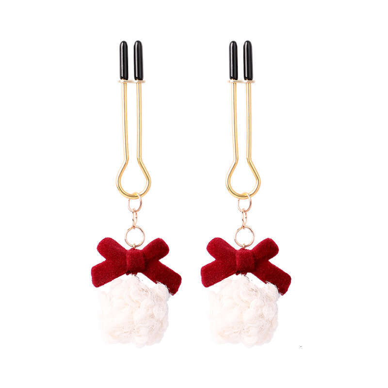 Sex toys SM props plush ball breast clip SM sex training sex breast clip alternative adult products