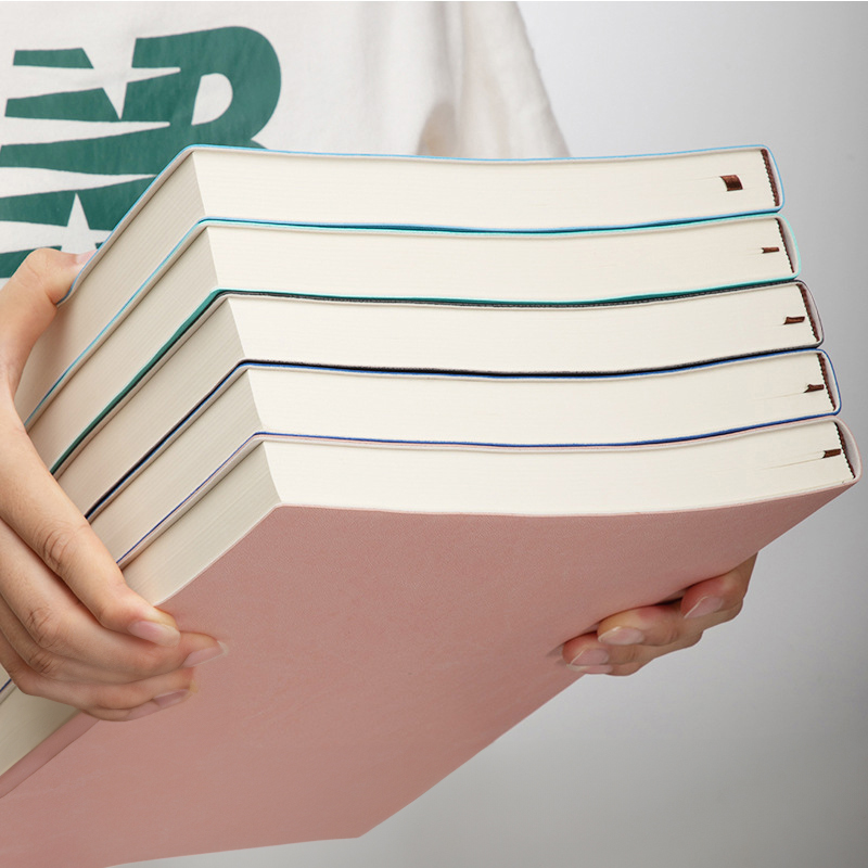 A4PU soft leather notebook, simple business office notepad