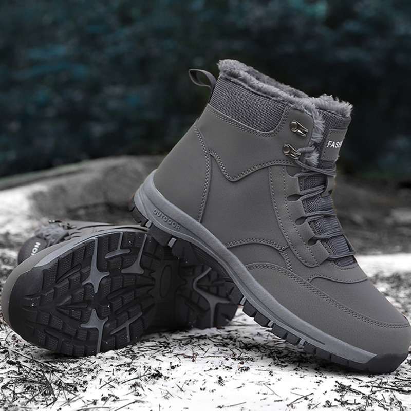 Men's Snow Women's Platform Plus Sneakers Fashion Waterproof Casual free shipping Outdoor Shoes Winter Fur Warm Ankle designer boots Big Siz