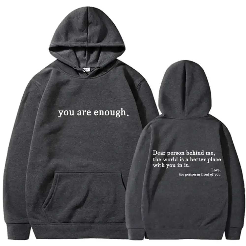 Autumn winter mens hoodies loved ones behind me. The world is a better place print hoodies sweatshirts and unisex zippered clothing W240921