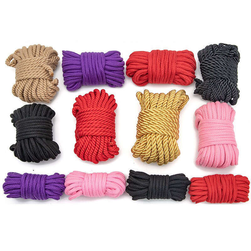 SM Sex Props SM Binding Cotton Rope 10m20m Sex Binding Rope Adult Sex Products Alternative Sex Toys