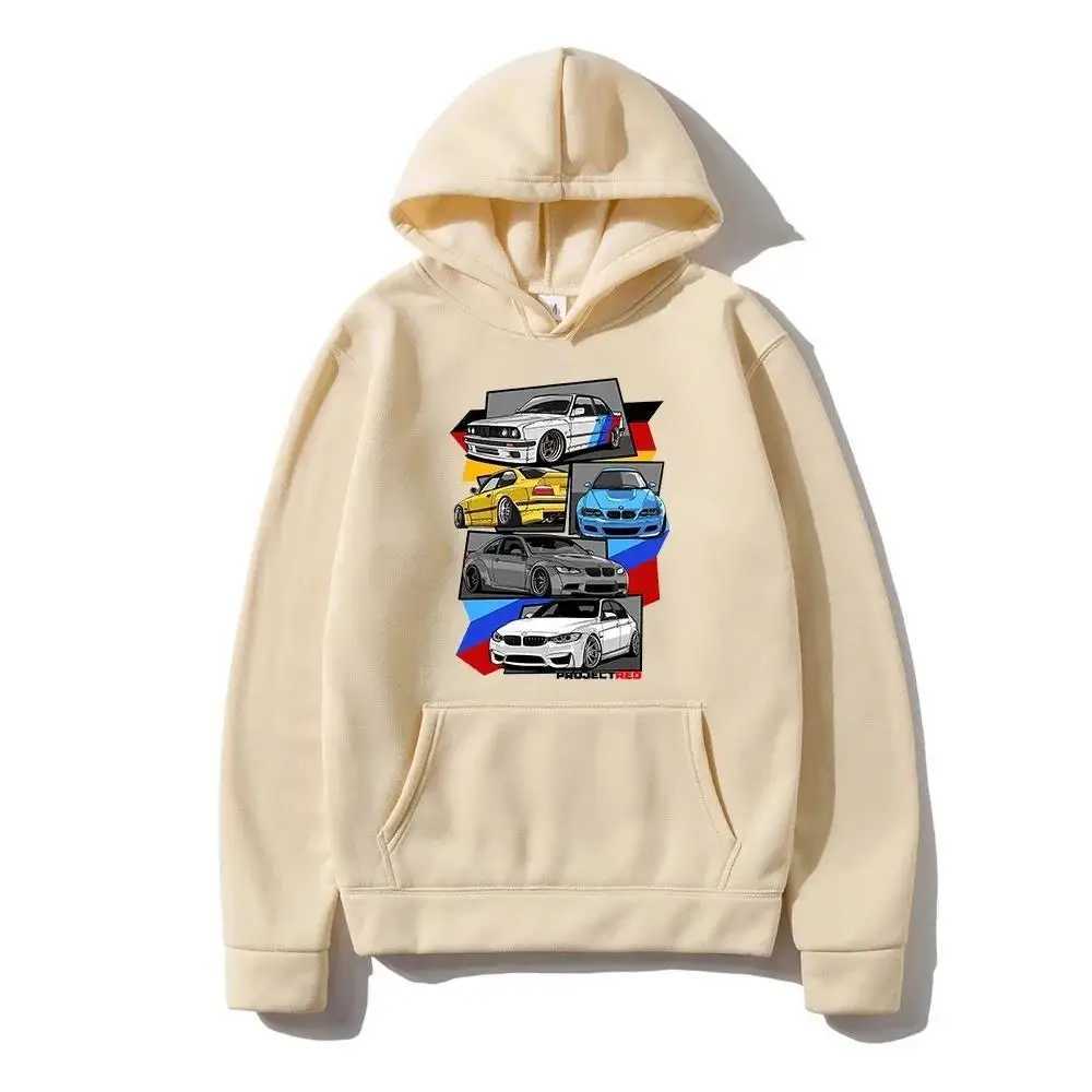 Classic E30 E46 E92 F80 M3 E36 hoodies fashionable mens graphic original D hoodies unisex hip-hop latte art sweatshirts car hoodies W240921