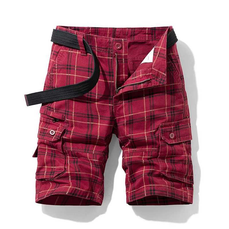 New Spring Men Cotton Cargo Shorts Clothing Summer Casual Breeches Bermuda Fashion Beach Pants Los Cortos Cargo Short Men 28-36X240921