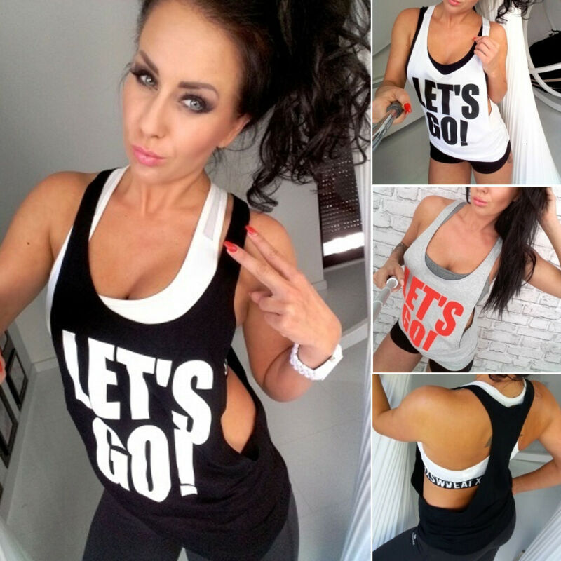 Hirigin Female Yoga Vest Sleeveless Backless Running Gym Shirt Women Sport Jerseys Fiess Tank Top (no bra)