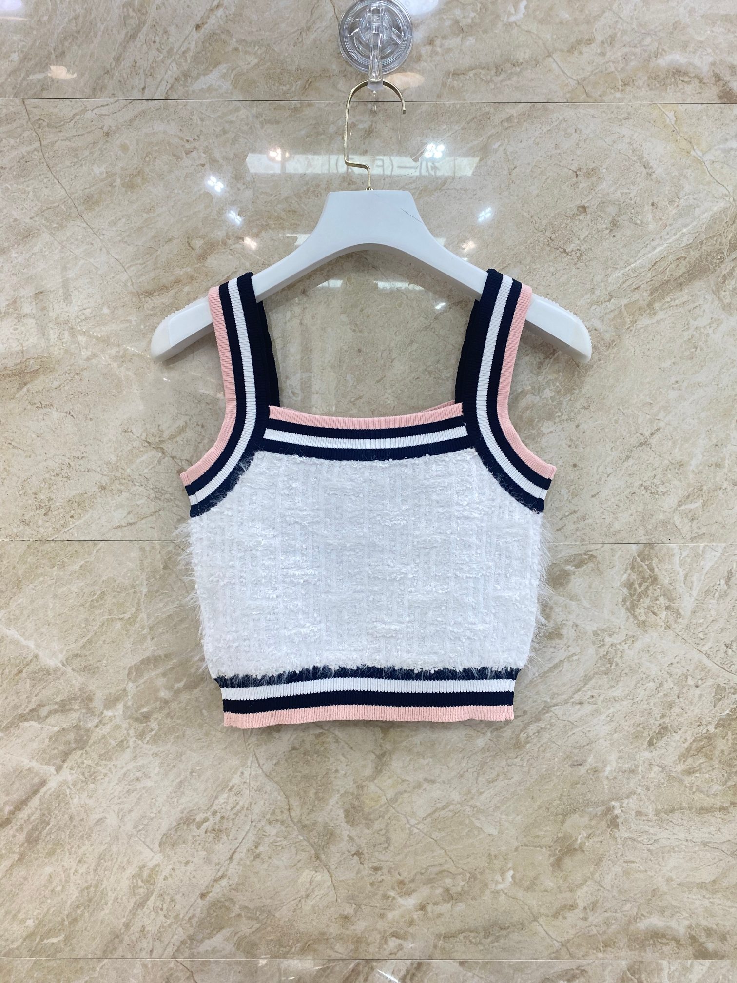 Women's Suits Summer High Quality White Knitted Vest Camis With A-E Skirt Sets For Female 2024 New Ddxgz2 6.19