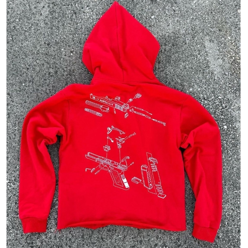 Y2k Womens Hoodie Long Sleeve Pullover Oversize Streetwear Personalized Pattern Sweatshirt Vintage High Street Punk Top Clothes y240920
