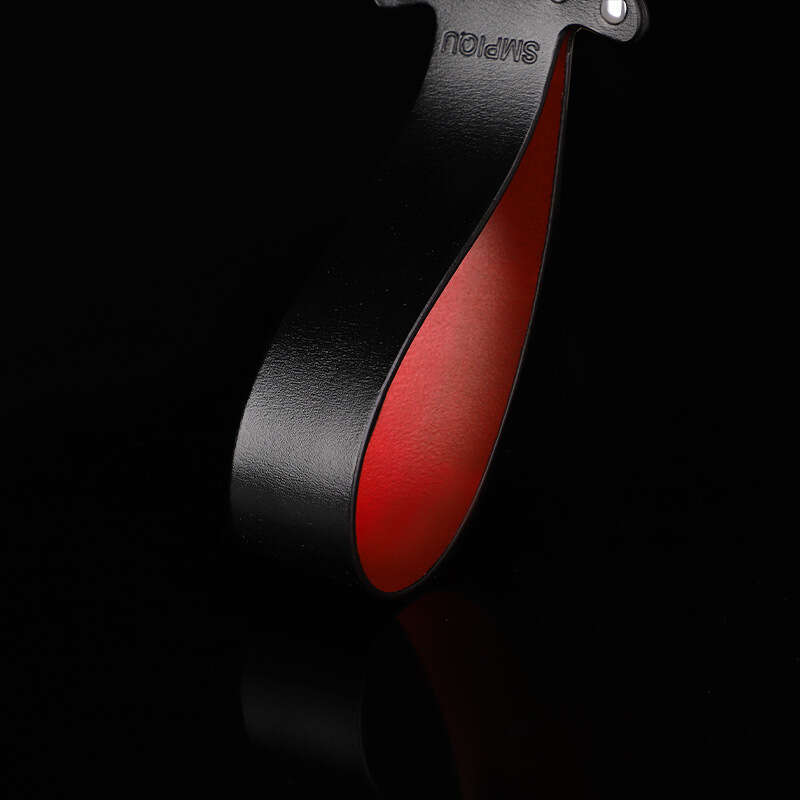 High end SM props, genuine leather rivets, leather clappers, SP torture equipment, double-layer erotic clappers with dog tags, alternative adult produ