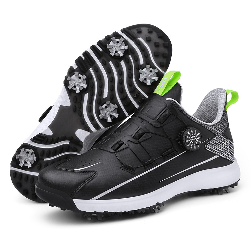 ddmytiger Golf for women breathable automatic rotating lace up casual shoes couple style fixed nail men and women's sports shoes C ddmythur