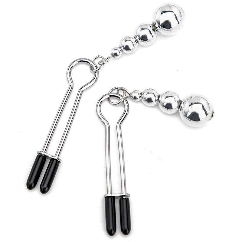 Sexy SM props adjustable Mimi clip Breast clip Clitoral clip Female BDSM sex toy Alternative adult products