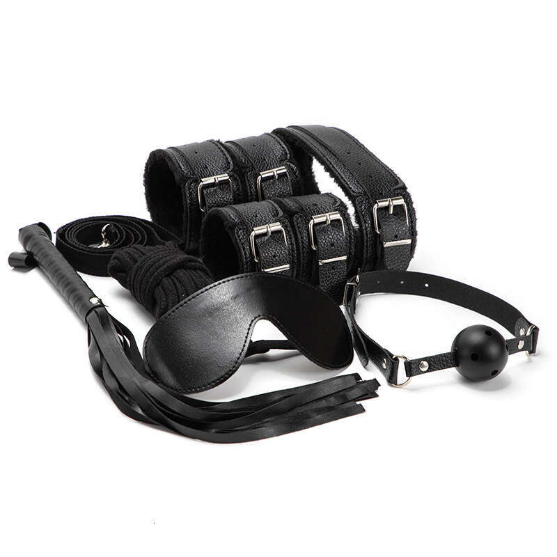 Fun Plush SM Set Adult Products Couple Training Cuff Binding and Binding 7-piece Set of Alternative Sex Toys