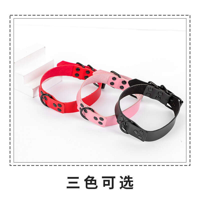 SM Props Sex Collar Female Industrial Punk Style Binding and Binding Traction Collar Alternative Sex Products Delivery