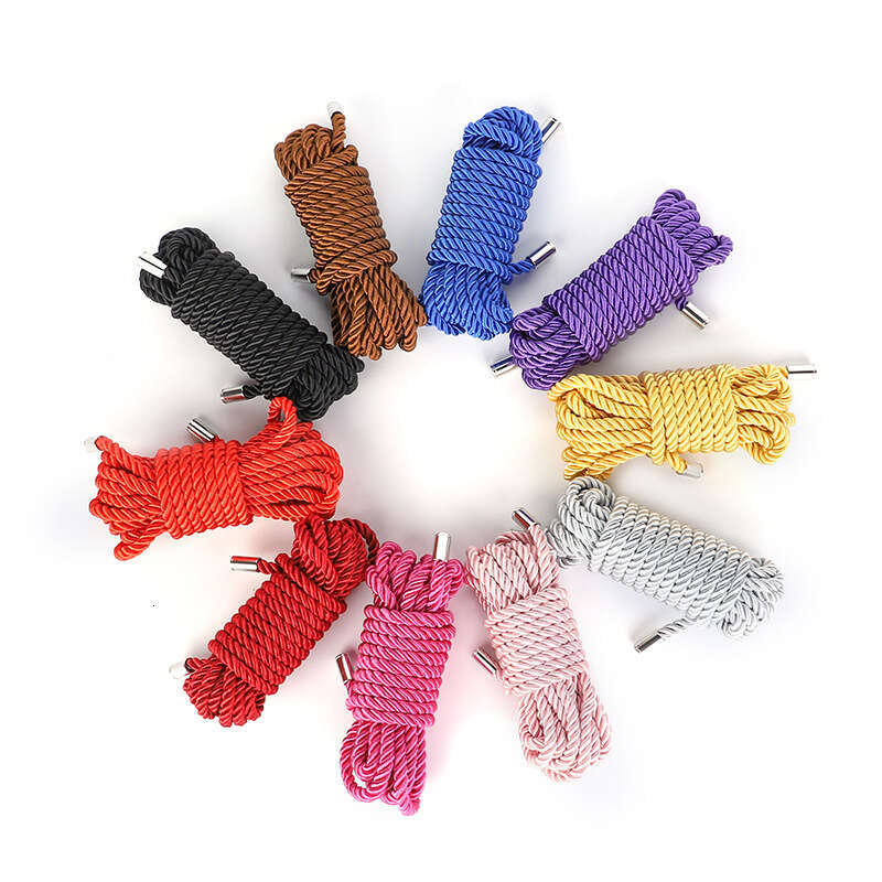 Sex toys SM props Metal head SM binding rope 5 meters 10 meters Sex binding rope Alternative adult products