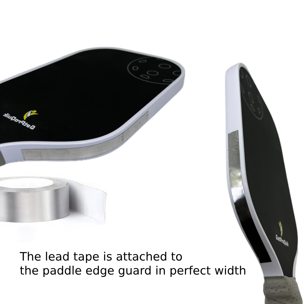 1 Roll 30g Width 0.47inch Self-Adhesion High Density Lead Tape for Golf Head Tennis Pickleball Paddles Racket