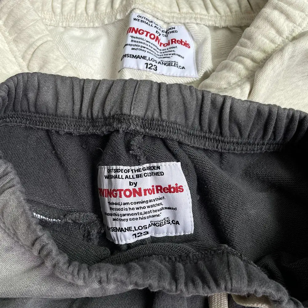 AutumnWinter RRR123 Printed Sports Pants Mens 1 Quality Slow Run Dragging RRR 123 Cotton Badge Trouser 240913