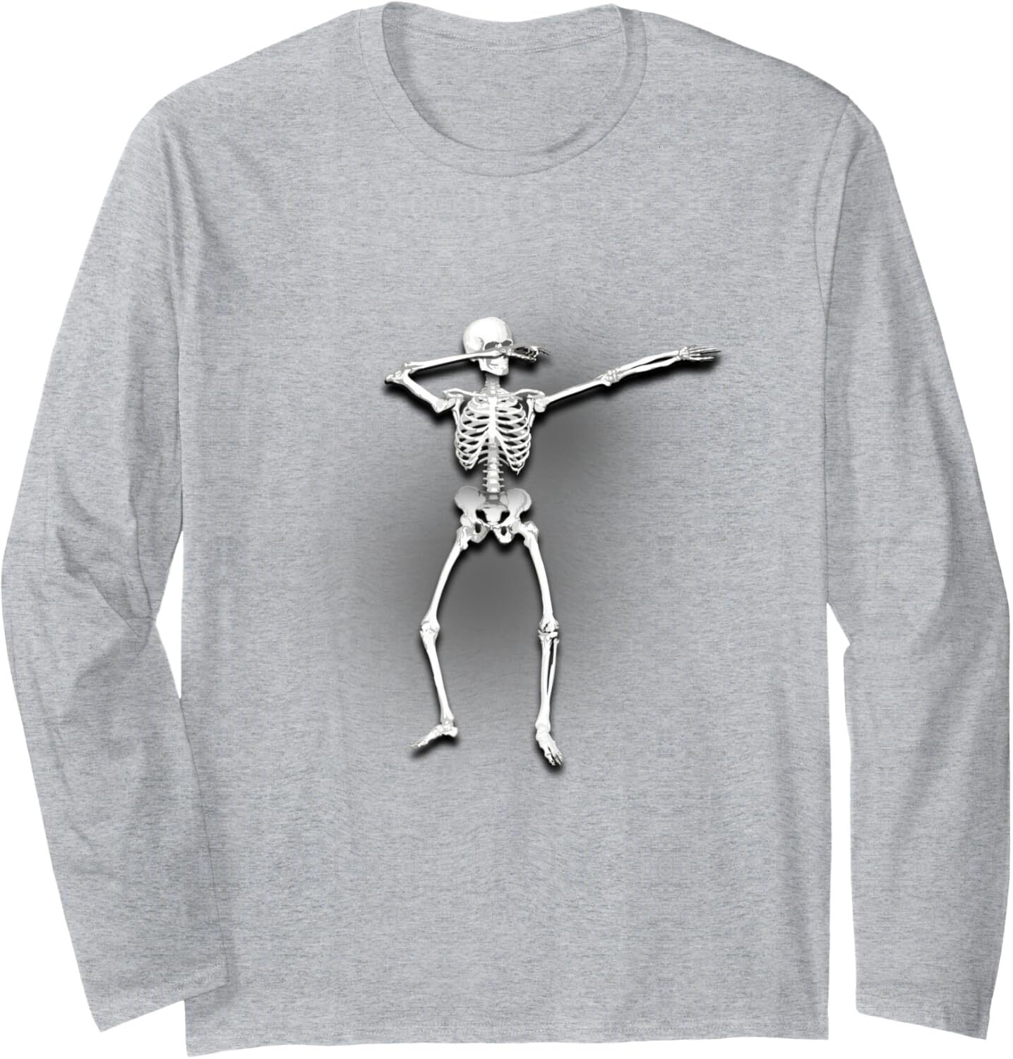 Long Sleeve Shirts for Men sweatshirt Dabbing Skeleton Funny Cool Dab Dance Scull Fan Gift Long Sleeve Tee Streetwear Casual tops clothes