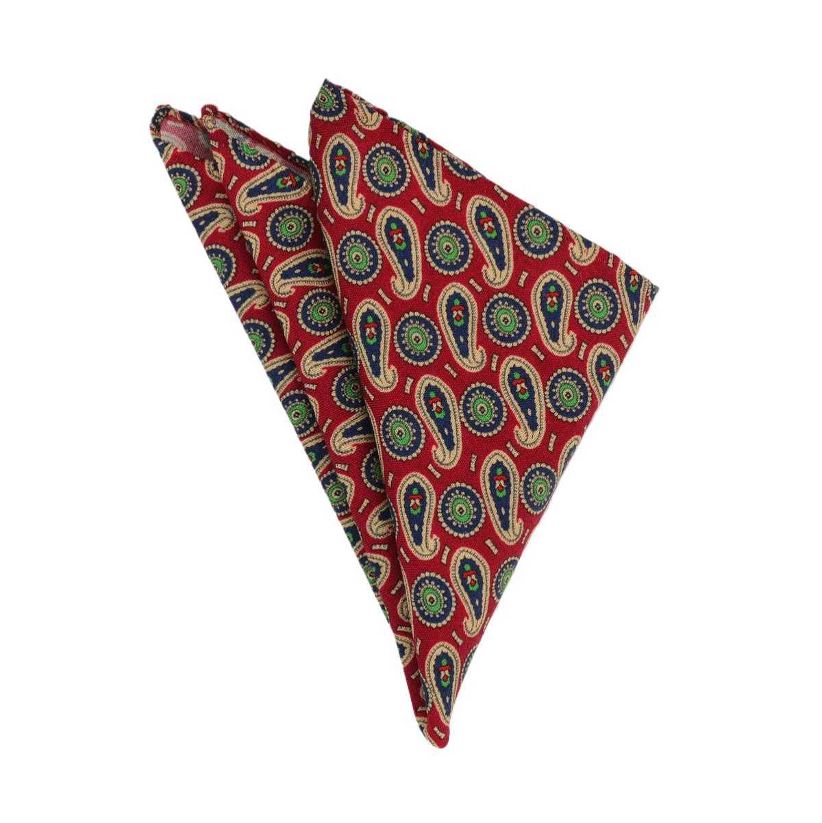 High Quality Hankerchief Scarves Business Suit Hankies Wool Casual Mens Pocket Square Printed Handkerchiefs For Wedding 25*25cmX240921