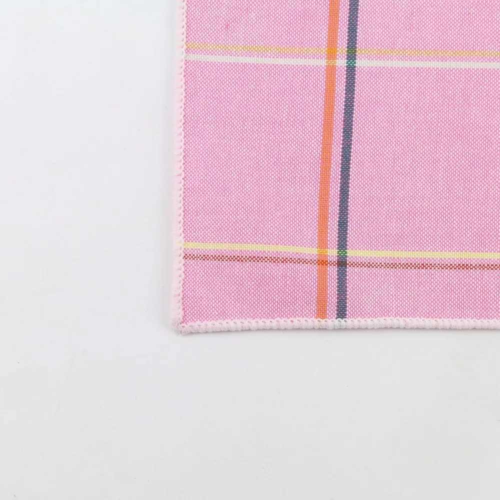 100% Cotton Hankerchief Scarves Vintage Hankies Mens Pocket Square Handkerchiefs Striped Solid Snot Rag 22*22 cmX240921