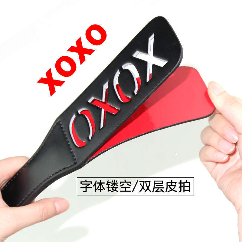 SM prop double-layer sound racket hollow letter racket sp punishment tool love and sex racket alternative adult products