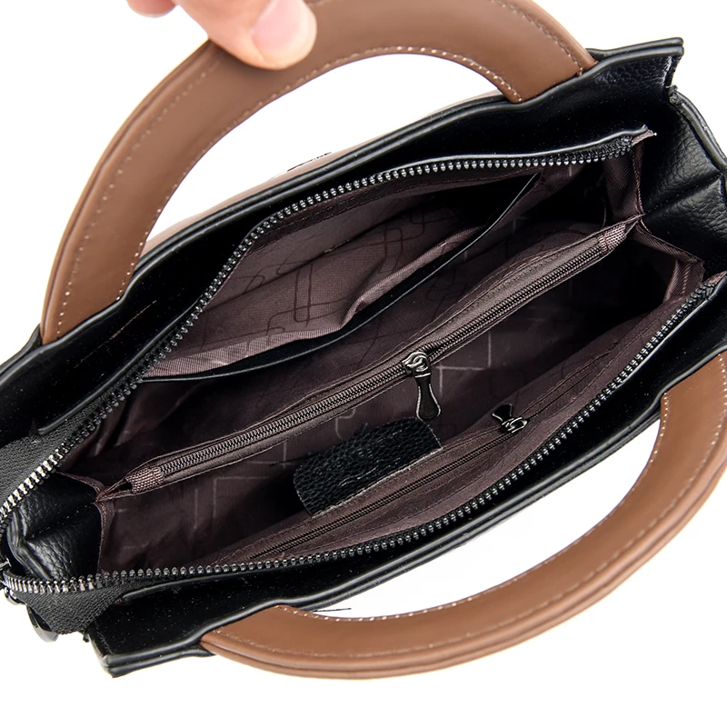 Designer Luxury Handbags for Women Bags Designer TLXT High Quality Soft Leather Shoulder Crossbody Bags for Women Casual Tote Bags