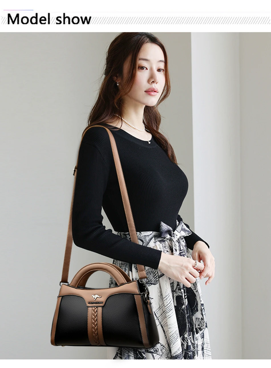 Designer Luxury Handbags for Women Bags Designer TLXT High Quality Soft Leather Shoulder Crossbody Bags for Women Casual Tote Bags
