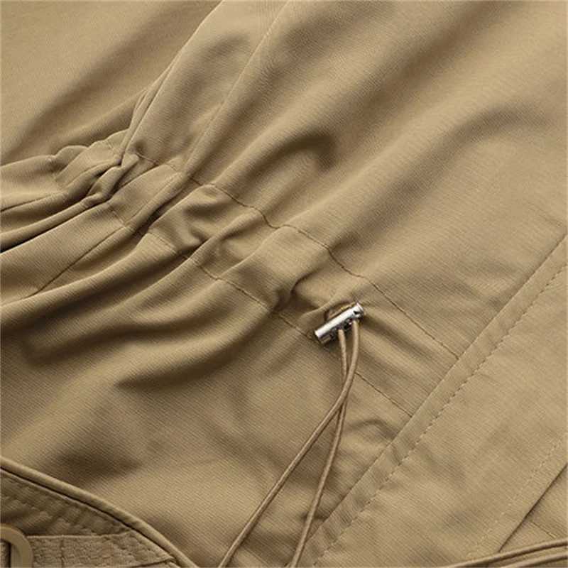 Women Trench Coat 2023 New Solid Mid Long Hooded Windbreaker Middle Aged Mothers Clothes Large Size 5XL 6XL 7XL Female OuterwearX240921