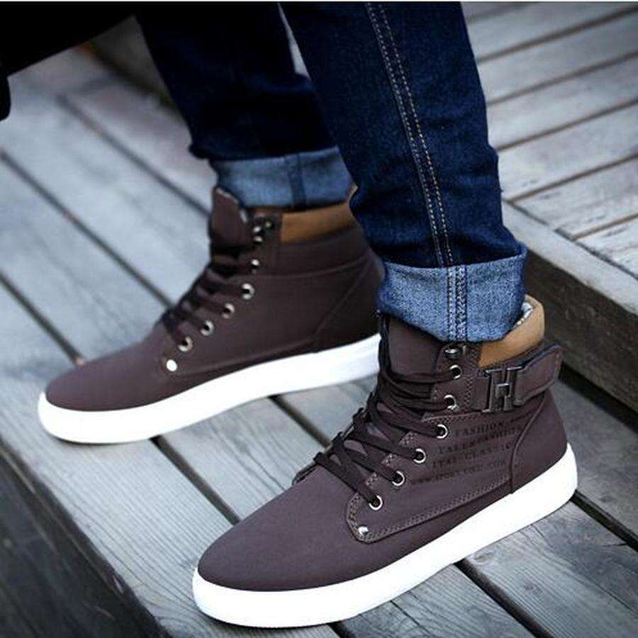 New Arrival Men's Casual Shoes Spring/Autumn Top Sneakers High Quality Retro Fashion Men Boots atillas Hombre