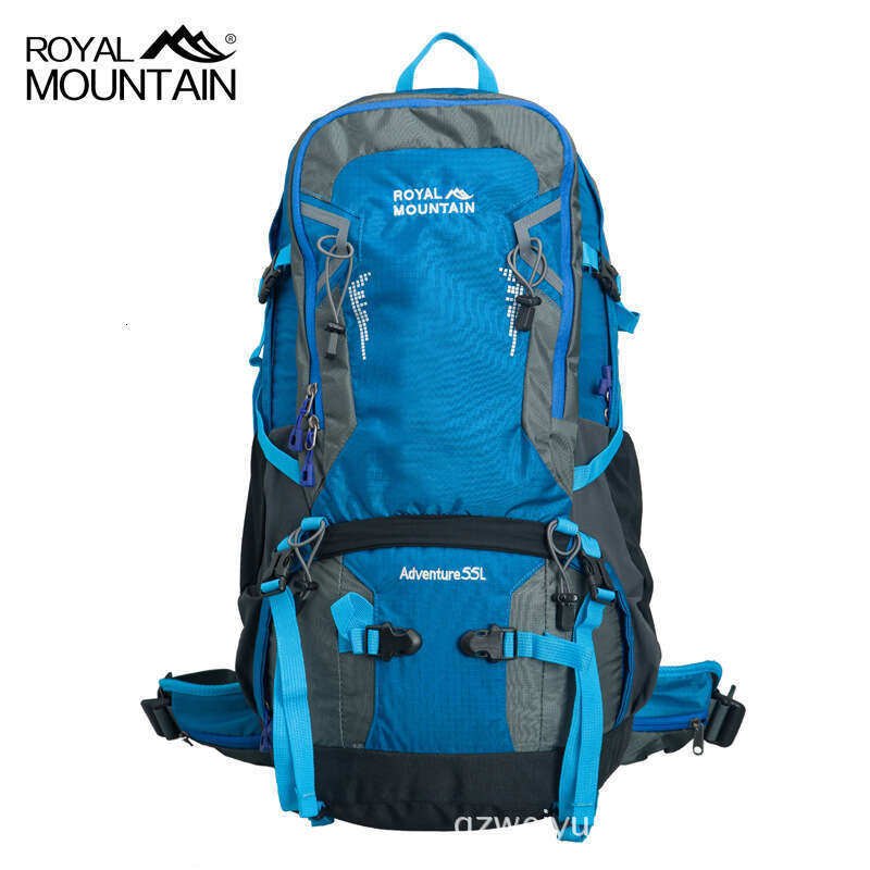 Outdoor Sports Mountaineering Bag, Camping Hiking Travel Bag Upgraded And Enhanced 55L