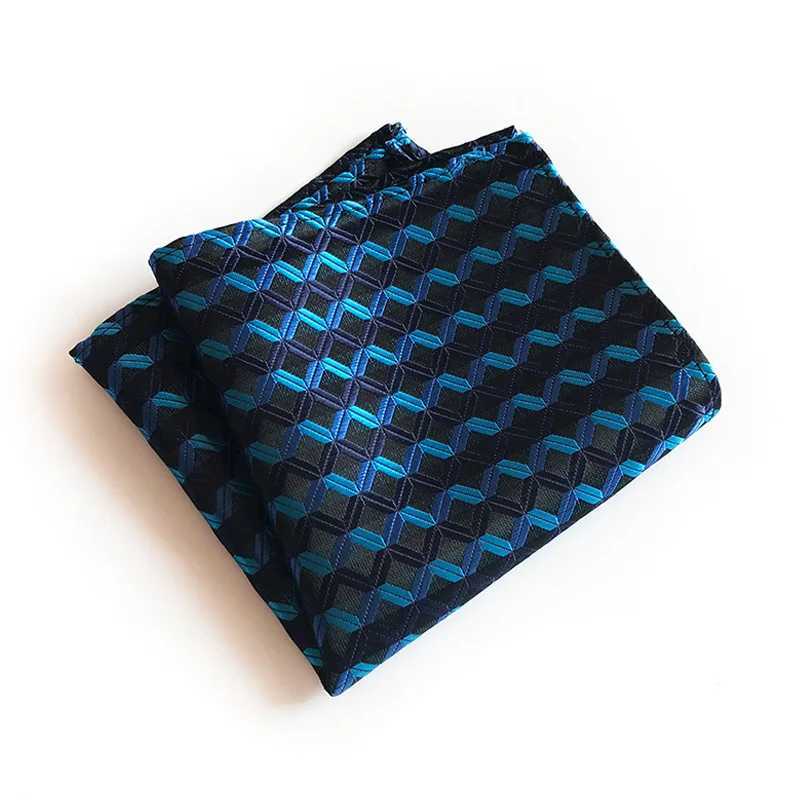 Classic Mens Clothing Accessorie Luxury Silk Pocket Square Handkerchief Polka Dot Hanky for Mens Wedding Business PartyX240921