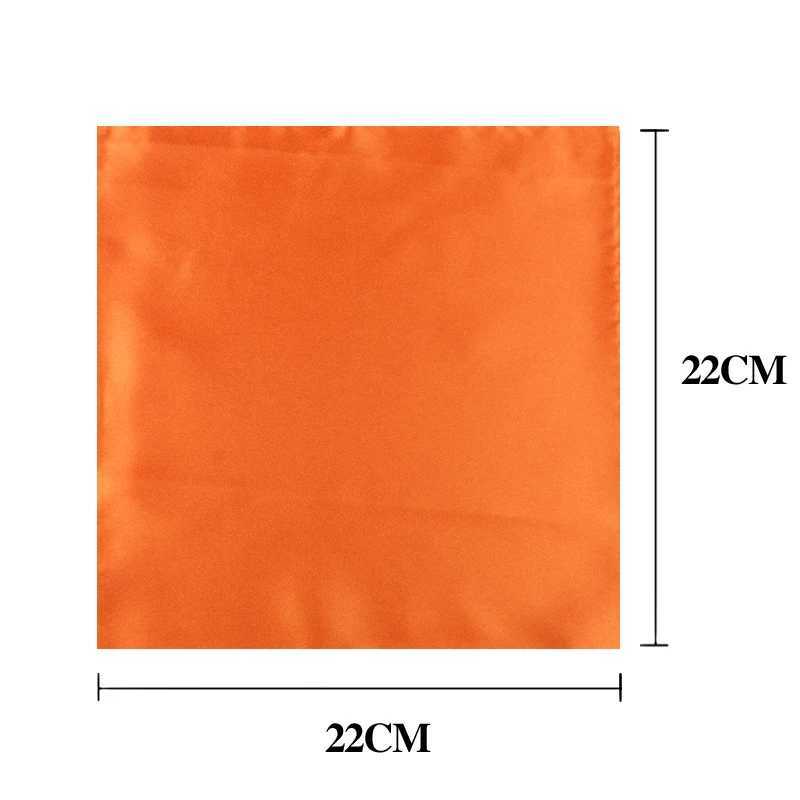 Satin mens handle candy colored mens set pocket square business chest towel Hanji set napkins solid color Hanji W241213