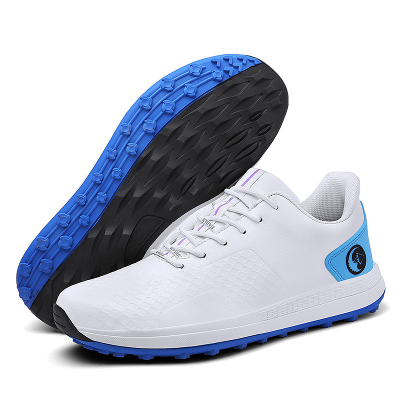 ddmytiger 526 plus size golf shoes waterproof non slip nail free shoes outdoor casual sports for men straight C