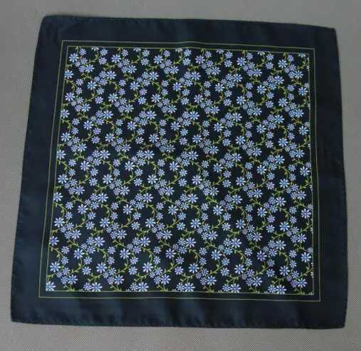 Fashion Pocket Square 34*34cm Paisley Dots Floral Hanky For Man Business Wedding New Style Splicing Handerkerief PartyX240921