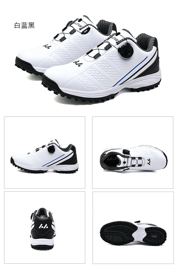 ddmytiger G02 Large Golf Sneakers Men and Women Breathable Broken Nails Anti slip Knob Buckle Outdoor Casual Shoes for Couples C ddmythur