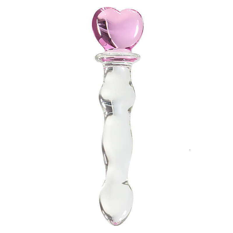 Female Masturbation Crystal dildo Sex SM Prop Anal Plug Masturbation Stick Rear Court Development Anal Plug Adult Products
