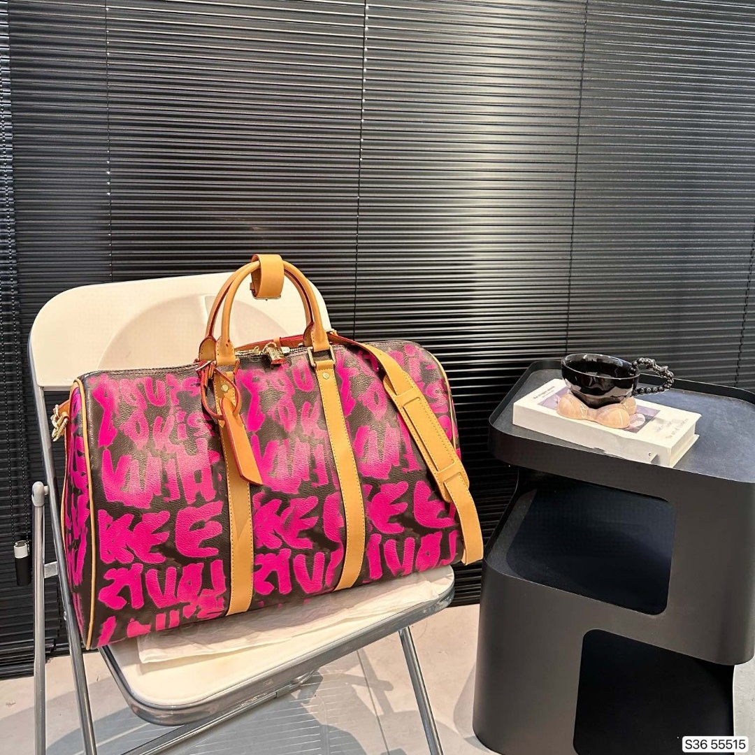 designers duffle bag women travel bags men hand luggage travel bag Luxury Graffiti leather handbags large cross body bags totes