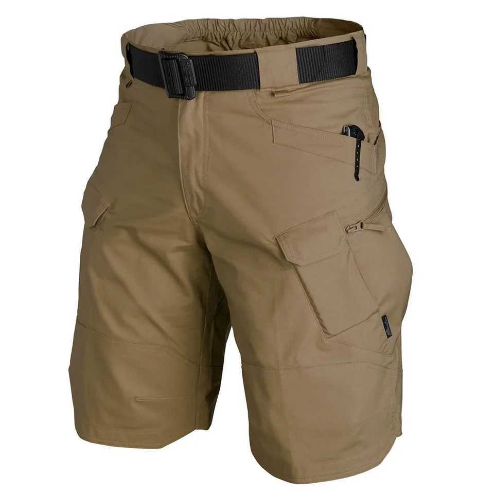 Men Urban Shorts Outdoor Cargo Shorts Quick Dry Multi Pocket HikingX240921