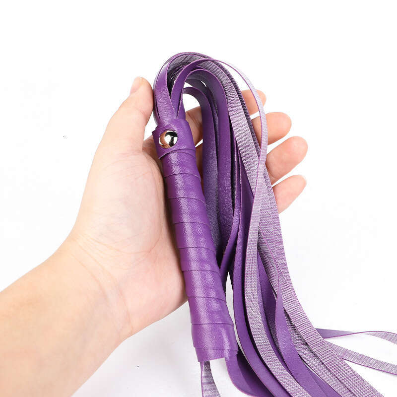 Sex toys SM props tassel leather whip strap hanging rope female training punishment whip alternative adult products hair replacement