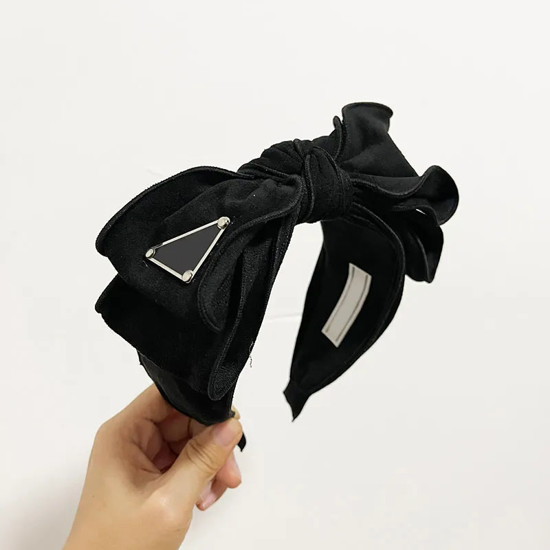 20 Styles Designer Headband Bowknot For Women Wide Hairbands Sport Headbands Headwrap Bandana Girls Hair Accessories Jewelry Black Denim Blue Head