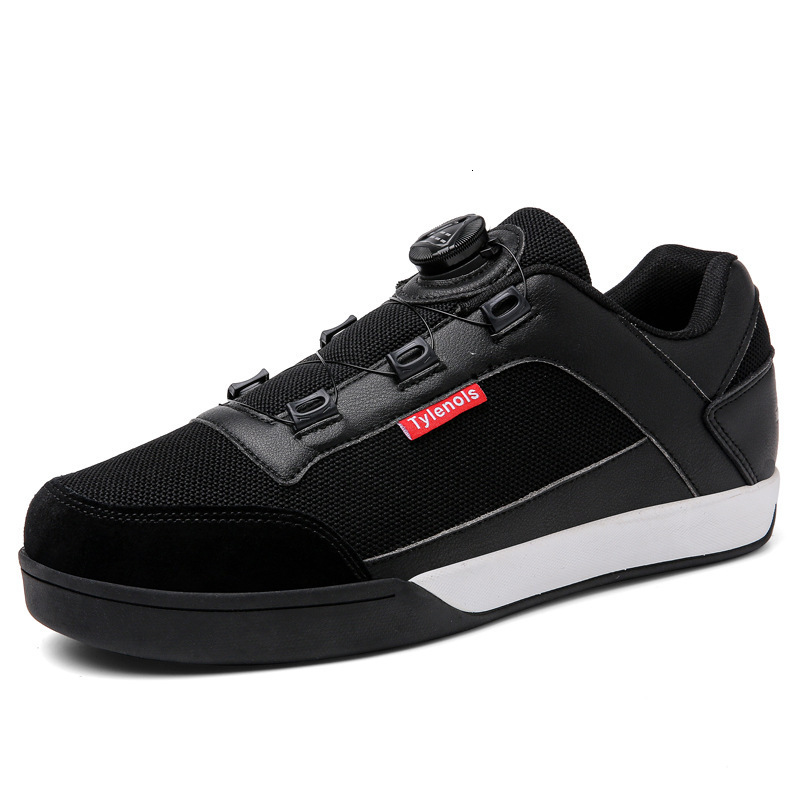 ddmytiger S001 Mountain Lock Men's Flat bottomed Hard soled Rubber Breathable Dynamic Bike Shoes C ddmythur