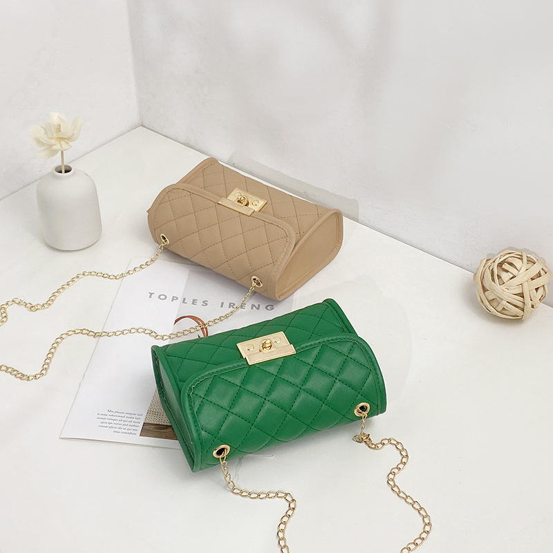 Mini Crossbody Bag For Woman 2024 Elegance Women Shoulder Bags Business Wallet Handbags Lady Cosmetic Bag Ladies Diamond Lattice Duffle Bags Gifts DZD