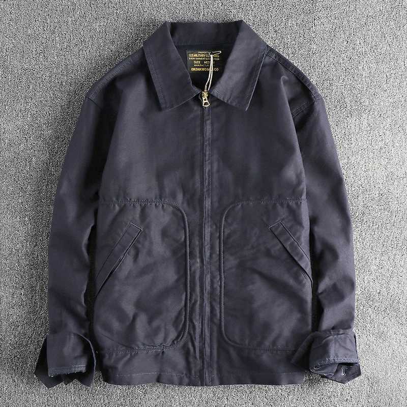 Mens solid color fashionable mens casual fully matched travel jacket W241011