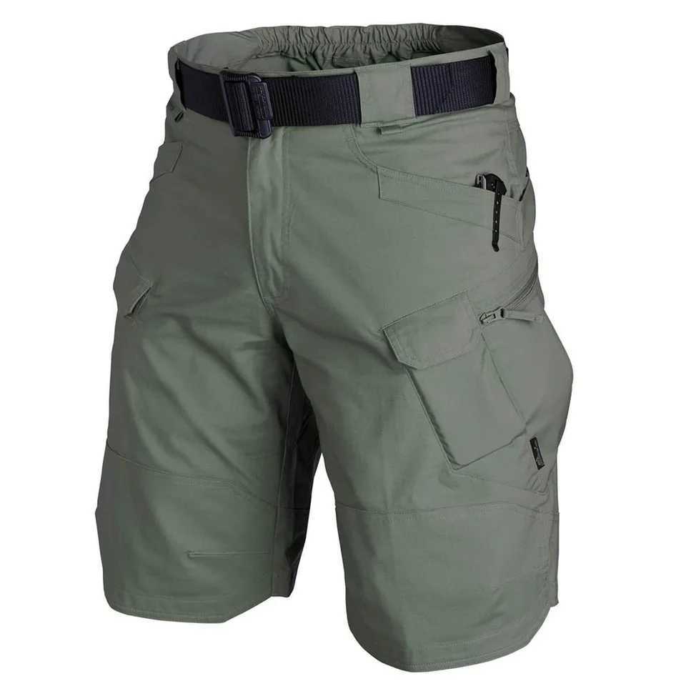 Men Urban Shorts Outdoor Cargo Shorts Quick Dry Multi Pocket HikingX240921