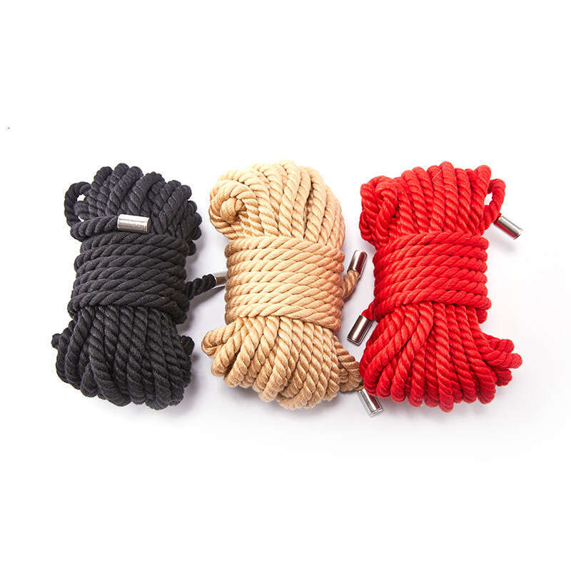 Sex toys SM props training bondage sex binding rope 10 meters metal head SM cotton rope alternative adult products